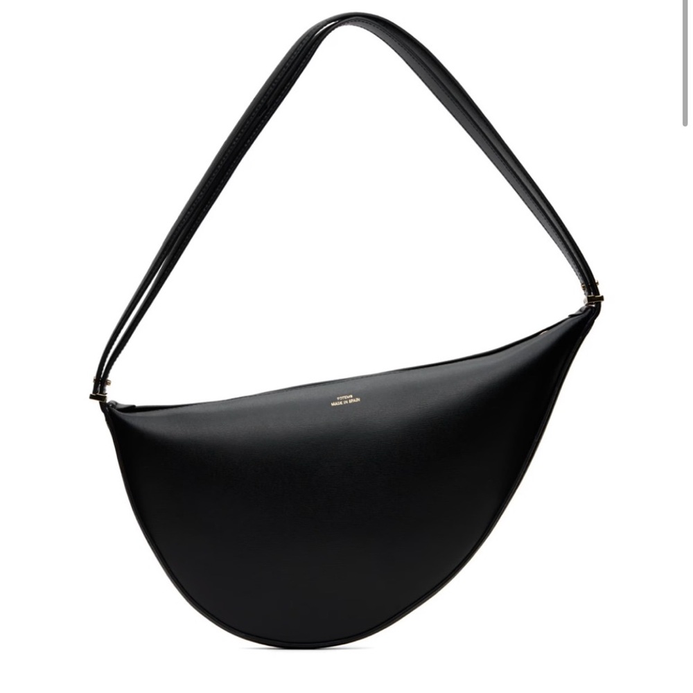 Toteme Black Scooped Sling Bag
